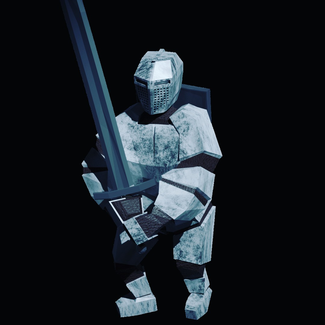 Knight 3D model